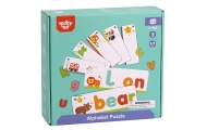 TOOKY TOY Puzzle Alfabet Montessori Nauka Literek Słów Zwierzątka 57 el.					