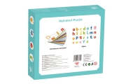 TOOKY TOY Puzzle Alfabet Montessori Nauka Literek Słów Zwierzątka 57 el.					