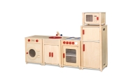 VIGA Wooden Huge Natural Kitchen Set FSC Certified
