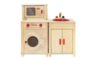 VIGA Wooden Huge Natural Kitchen Set FSC Certified