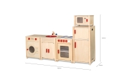 VIGA Wooden Huge Natural Kitchen Set FSC Certified