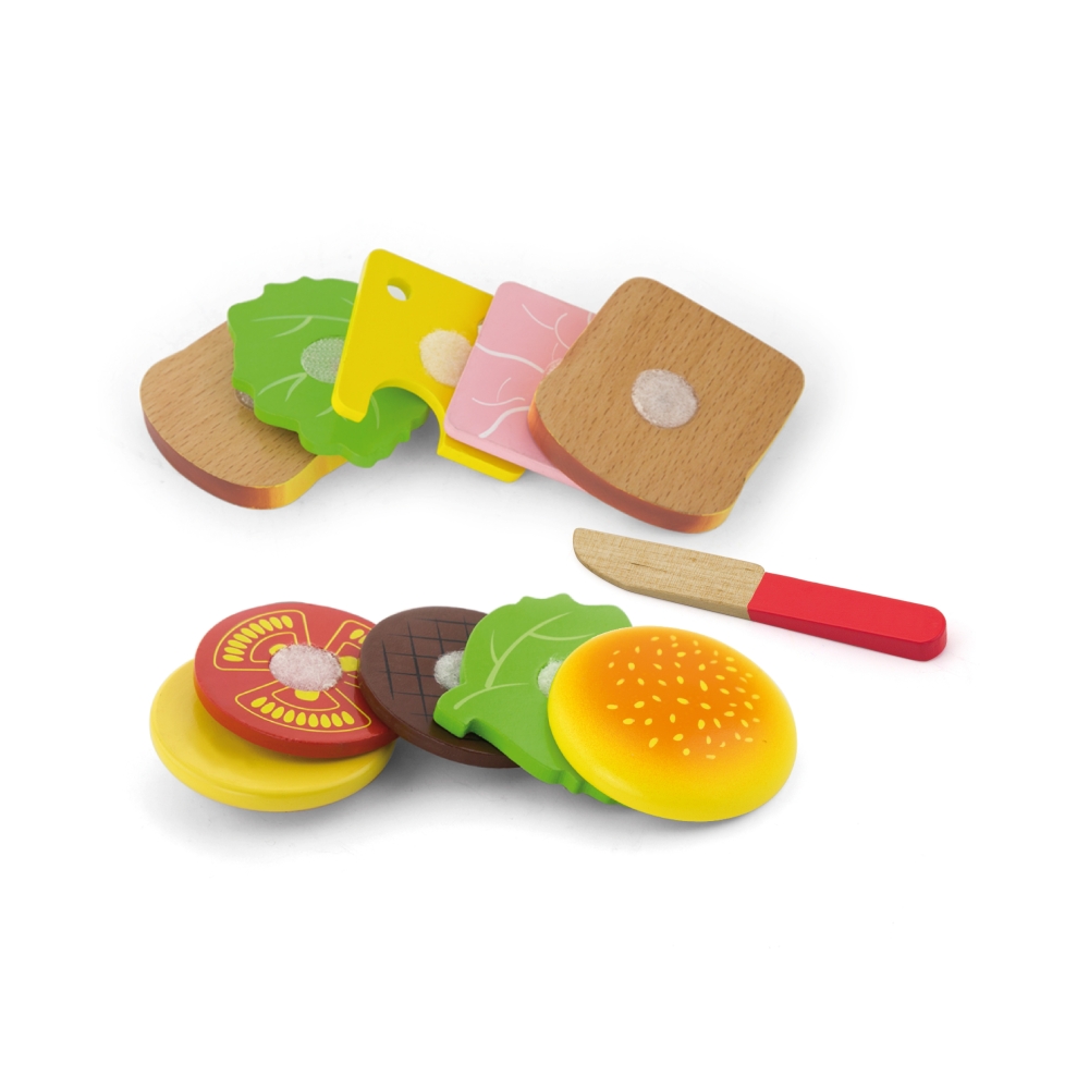 Viga Hamburger and Sandwich Chopping Set