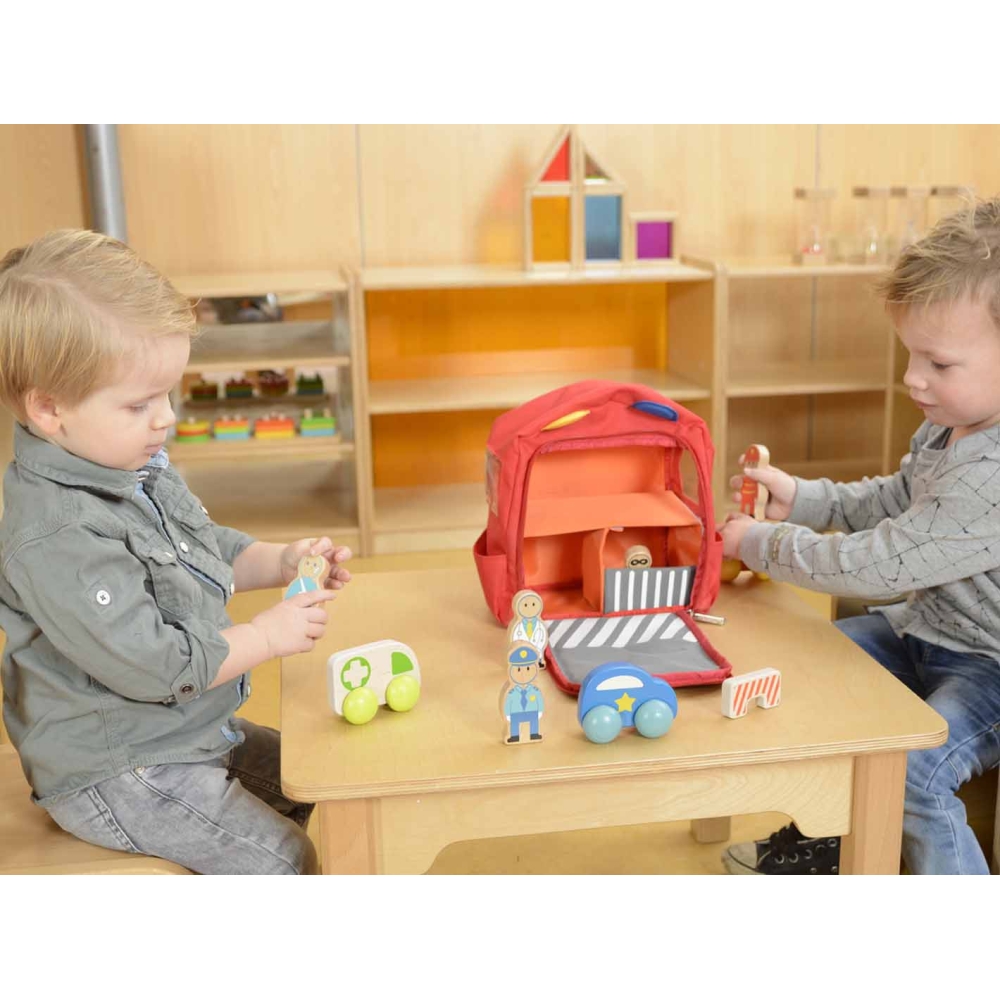MASTERKIDZ saugos gelbėjimo centras kuprinėje
