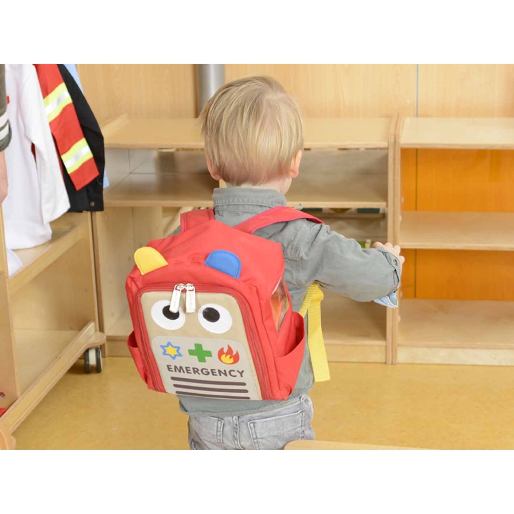 MASTERKIDZ saugos gelbėjimo centras kuprinėje