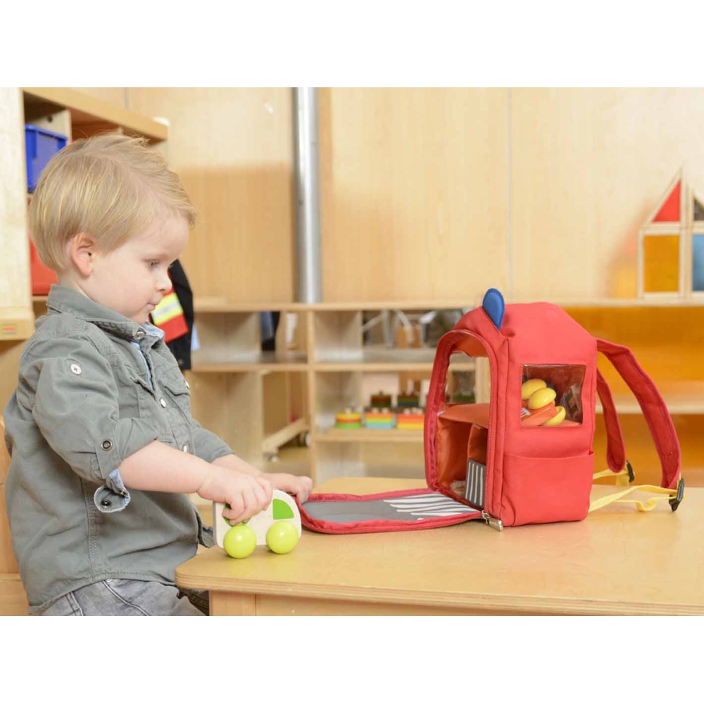 MASTERKIDZ saugos gelbėjimo centras kuprinėje