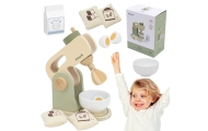 VIGA PolarB Wooden Kitchen Mixer Green + Accessories