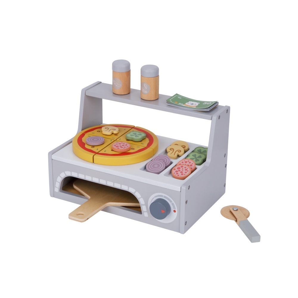 TOOKY TOY Pizzeria Medinės picų kepimo krosnies priedai