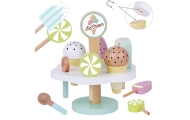 TOOKY TOY Drewniane Lody Magnetyczne na Stojaku					