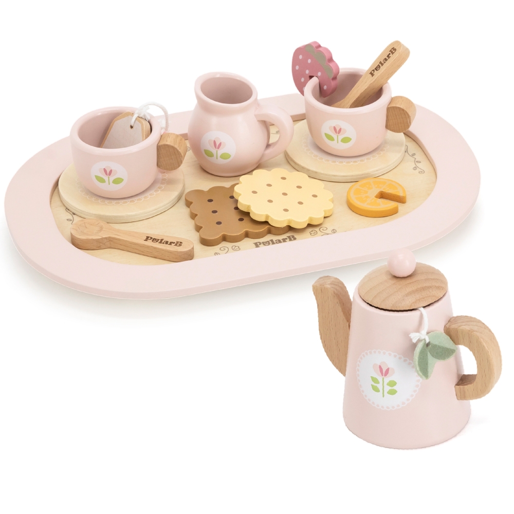 VIGA PolarB Wooden Tea Set Tea Fantasy