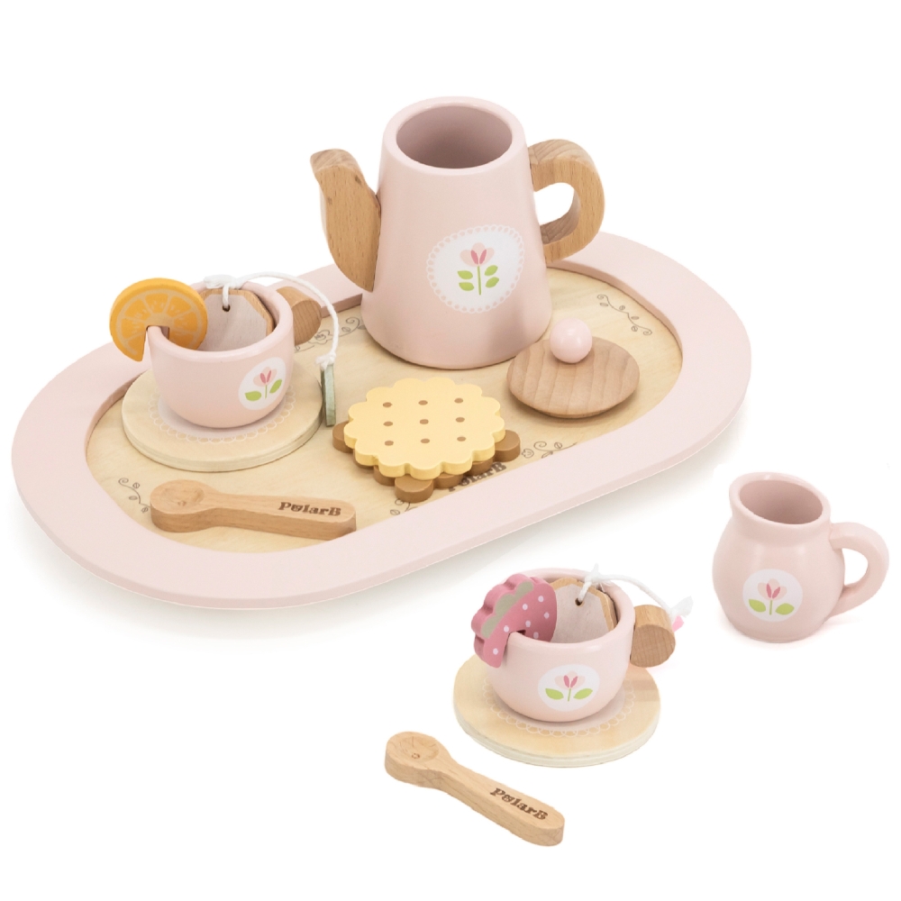 VIGA PolarB Wooden Tea Set Tea Fantasy
