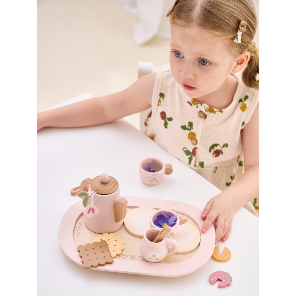 VIGA PolarB Wooden Tea Set Tea Fantasy