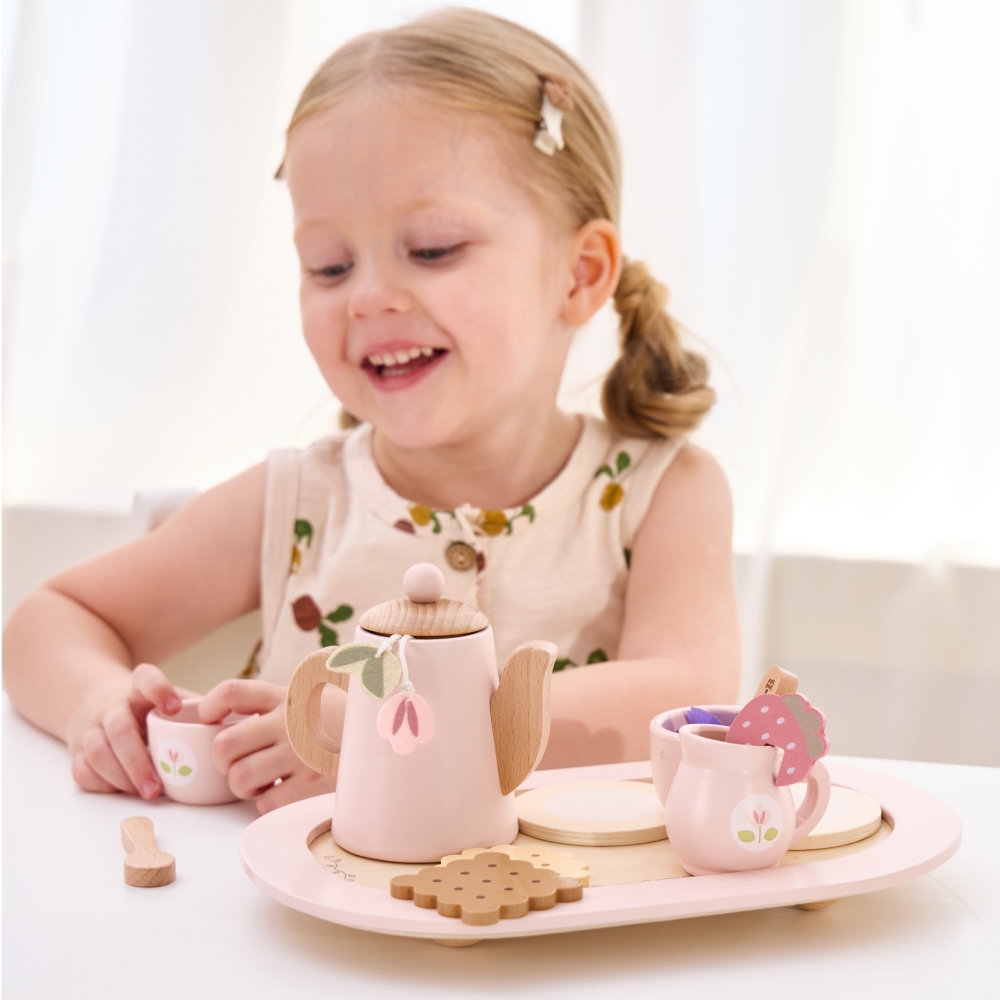 VIGA PolarB Wooden Tea Set Tea Fantasy