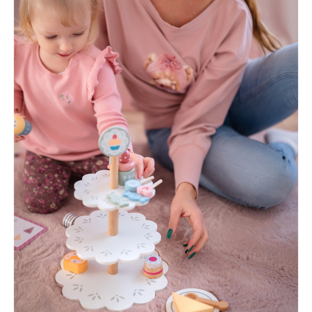 Medinis keksiukų stovas TOOKY TOY Sweet Shoppers