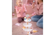 TOOKY TOY Patera Słodkości Drewniany Stojak Babeczki Ciasta