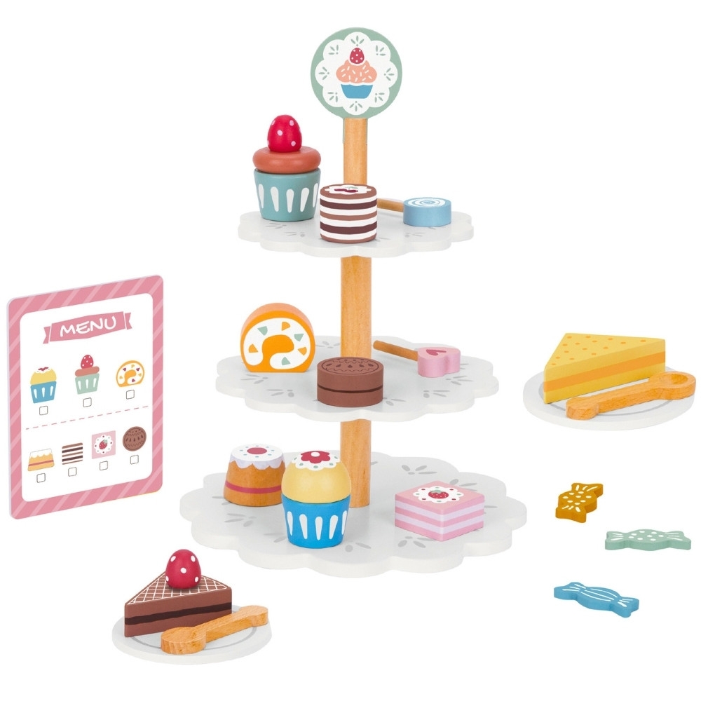 Medinis keksiukų stovas TOOKY TOY Sweet Shoppers
