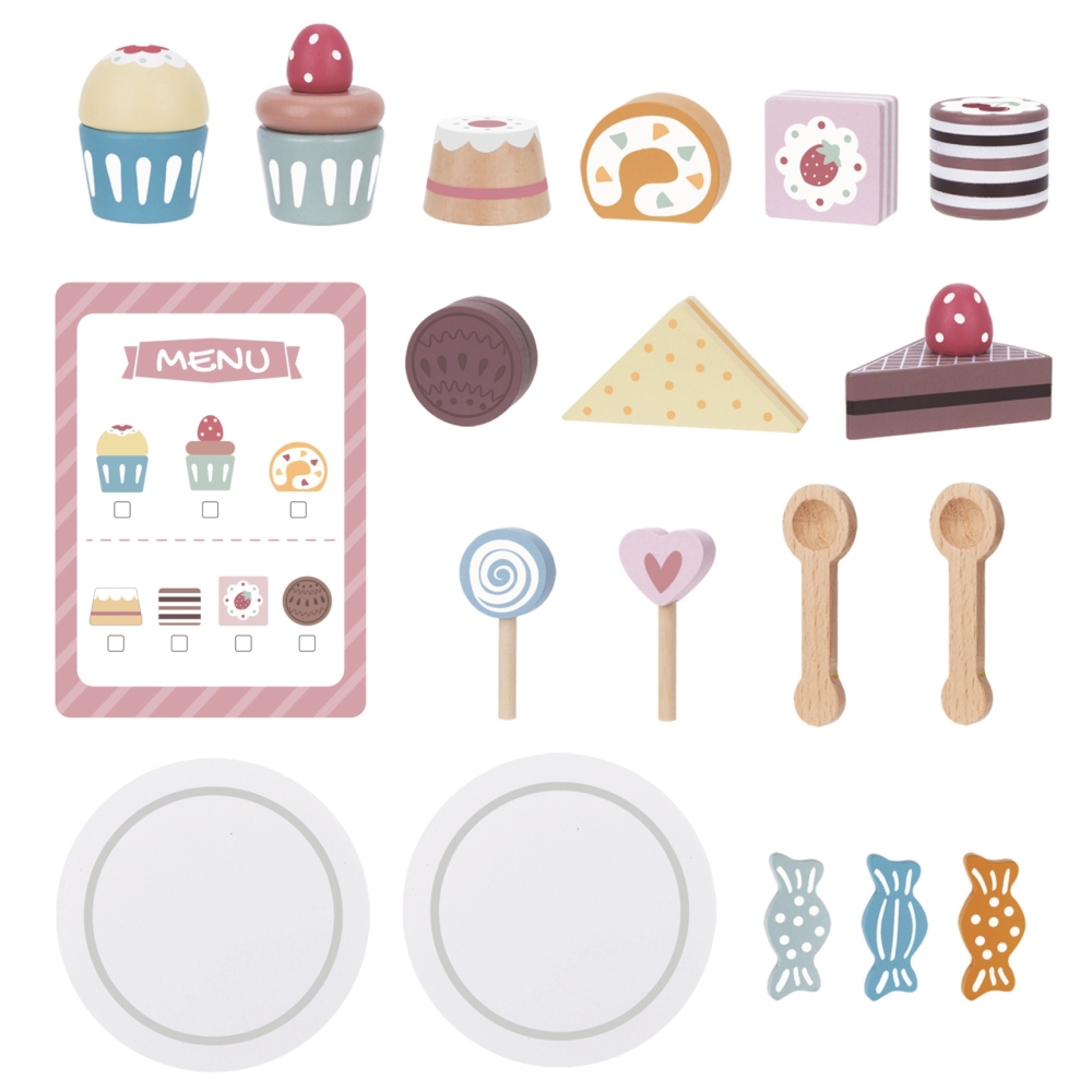 Medinis keksiukų stovas TOOKY TOY Sweet Shoppers