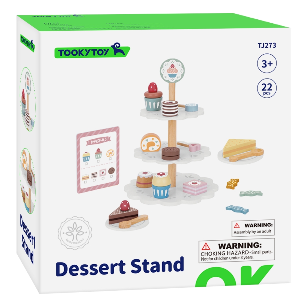 Medinis keksiukų stovas TOOKY TOY Sweet Shoppers
