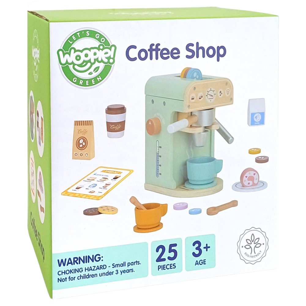 Medinis kavos virimo aparatas WOOPIE GREEN 25 el.