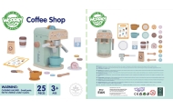 WOOPIE GREEN Drewniany Ekspres do Kawy 25 el Cukiernia Barista