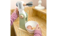 WOOPIE GREEN Wooden Kitchen Mixer Blender with Accessories 11 pcs.