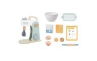 WOOPIE GREEN Wooden Kitchen Mixer Blender with Accessories 11 pcs.