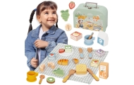 TOOKY TOY Zestaw Piknikowy Owoce do Krojenia Zestaw Śniadaniow