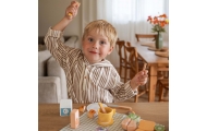 TOOKY TOY Zestaw Piknikowy Owoce do Krojenia Zestaw Śniadaniow