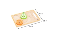 VIGA Wooden Montessori Educational Puzzle Fruits for Cutting