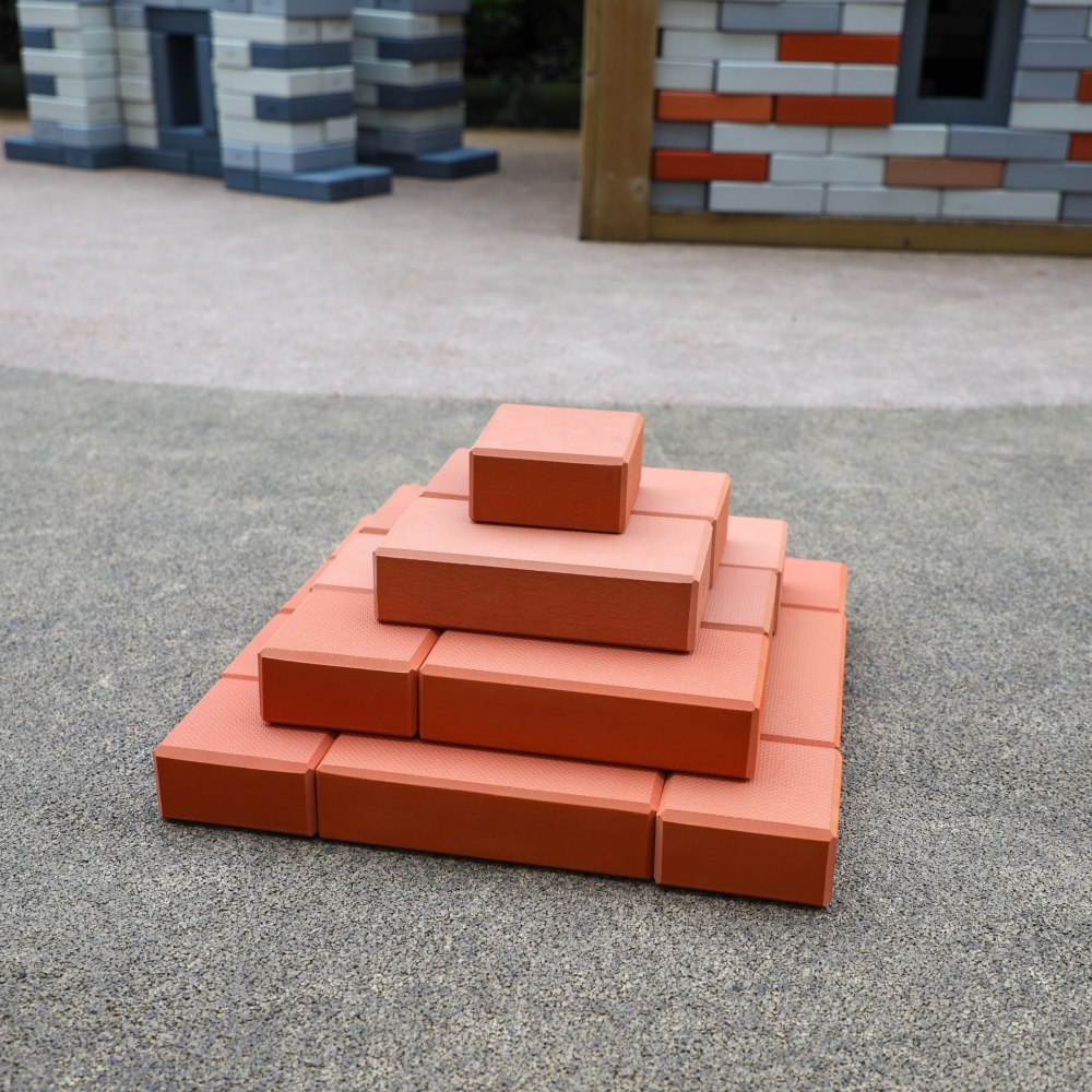 Minkštos Mega Blocks EVA statybinės plytos CLASSIC WORLD EDU 90 vnt-Žaislai, Lavinamieji žaislai, Veiklos centrai-e-vaikas