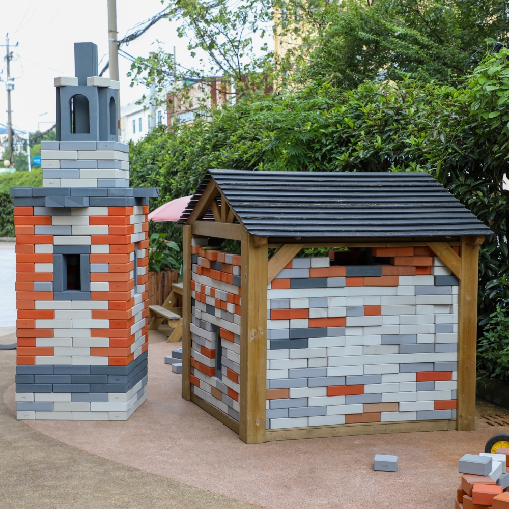 Minkštos Mega Blocks EVA statybinės plytos CLASSIC WORLD EDU 90 vnt-Žaislai, Lavinamieji žaislai, Veiklos centrai-e-vaikas