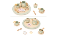 VIGA Wooden Spring Tea Set - 15 pieces