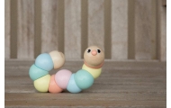 CLASSIC WORLD Wooden Caterpillar Colorful for Bending and Twisting