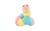 CLASSIC WORLD Wooden Caterpillar Colorful for Bending and Twisting