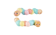 CLASSIC WORLD Wooden Caterpillar Colorful for Bending and Twisting