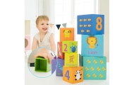 CLASSIC WORLD Magic Box Blocks Puzzle Tower Box Educational Toy