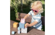 VIGA PolarB Pyramid Educational Puzzle Cube Sorter Blocks