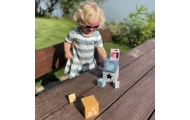 VIGA PolarB Pyramid Educational Puzzle Cube Sorter Blocks