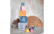 VIGA PolarB Pyramid Educational Puzzle Cube Sorter Blocks