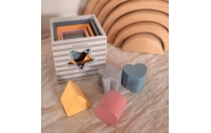VIGA PolarB Pyramid Educational Puzzle Cube Sorter Blocks