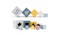 VIGA PolarB Pyramid Educational Puzzle Cube Sorter Blocks