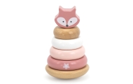 VIGA PolarB Wooden Educational Pyramid - Fox