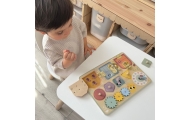 TOOKY TOY Manipuliavimo lenta Užraktai Cilindrai Laikrodžių rūšiuoklė
