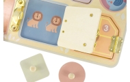 TOOKY TOY Manipuliavimo lenta Užraktai Cilindrai Laikrodžių rūšiuoklė
