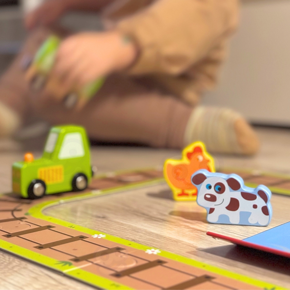 Medinės ūkio figūrėlės TOOKY TOY Transporto priemonės-Žaislai, Kūdikiams, Žaislai mažyliams (iki 4 m.