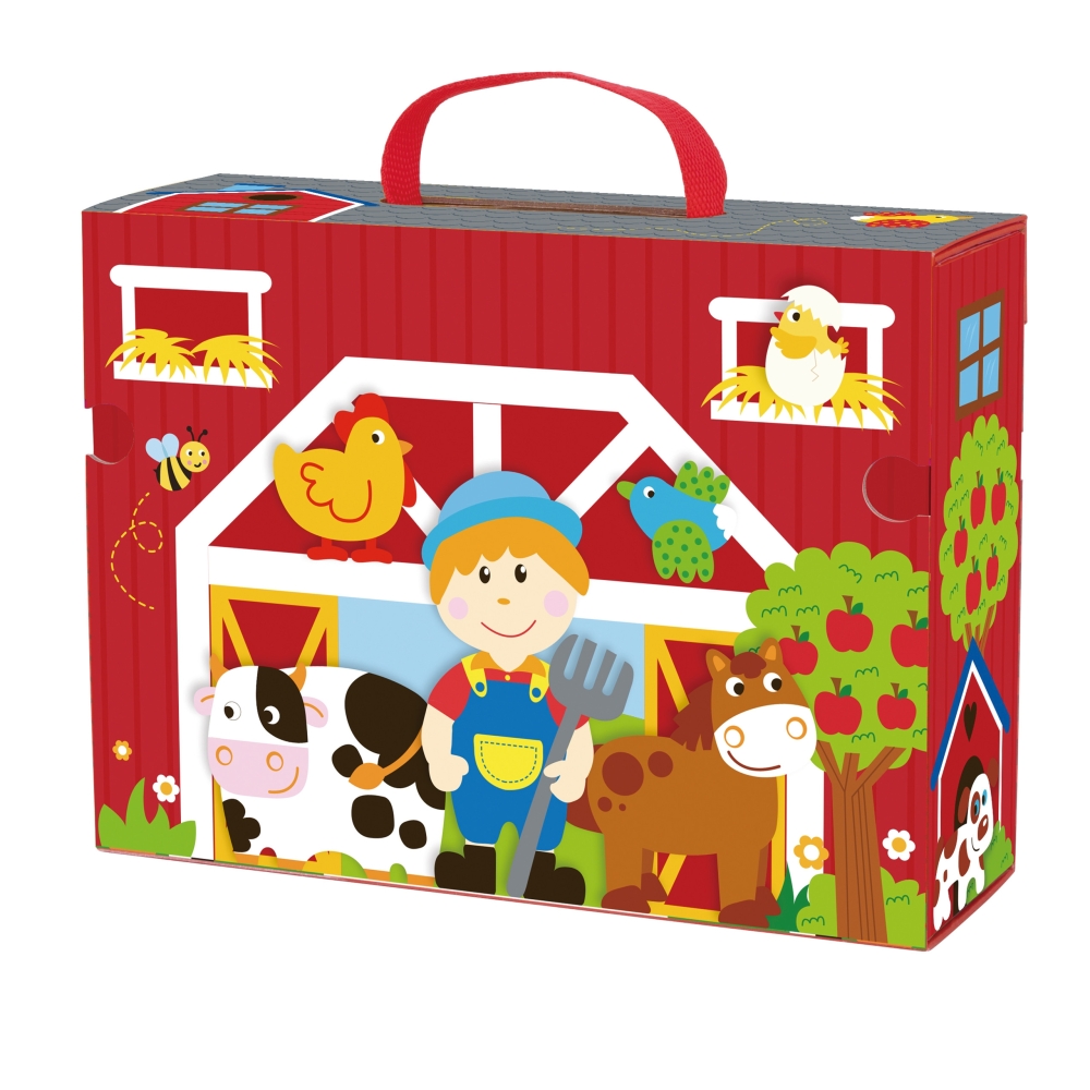 Medinės ūkio figūrėlės TOOKY TOY Transporto priemonės-Žaislai, Kūdikiams, Žaislai mažyliams (iki 4 m.