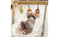 TOOKY TOY Baby Gym Stojak Edukacyjny Gimnastyczny 3 Zawieszki