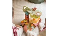 Kamuoliukų trasos žaidimų medis WOOPIE GREEN Montessori 4-in-1 FSC