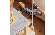 Medinis Uosto krano rinkinys TOOKY TOY-Žaislai, Auto ir transporto žaislai, Garažai, trasos ir kita-e-vaikas