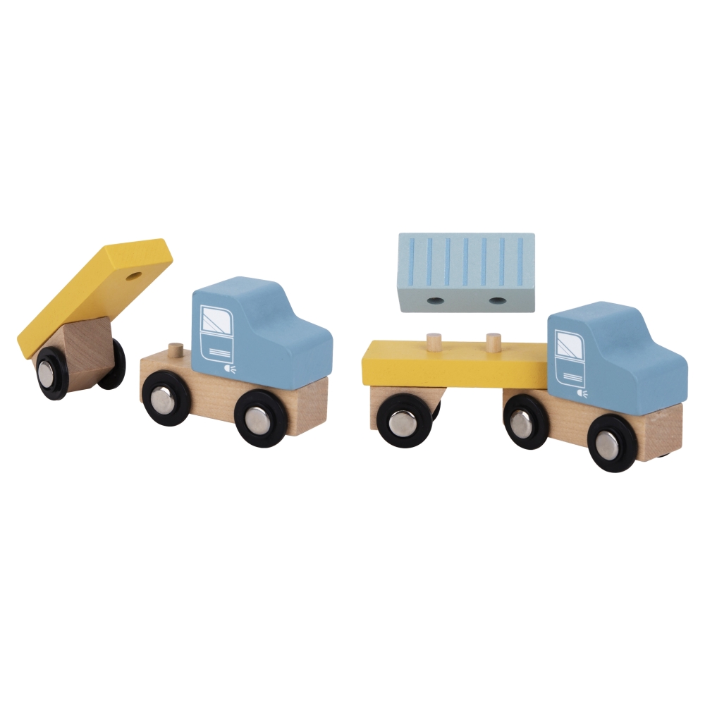 Medinis Uosto krano rinkinys TOOKY TOY-Žaislai, Auto ir transporto žaislai, Garažai, trasos ir kita-e-vaikas