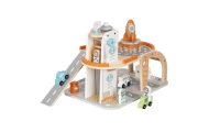 Medinė kosmoso stoties automobilių stovėjimo aikštelė TOOKY TOY